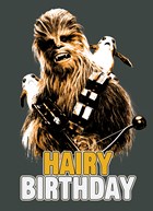 Star Wars Chewbacca Hairy Birthday